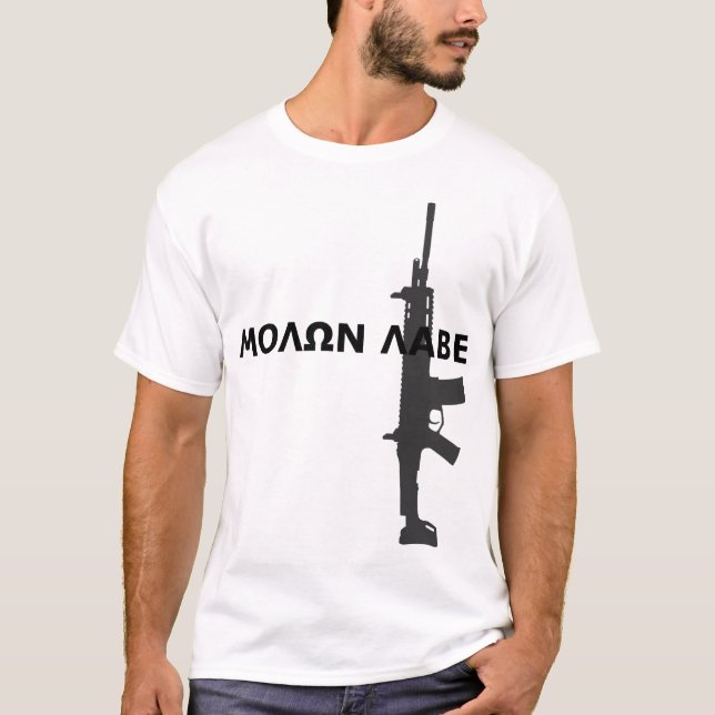 Bushmaster ACR - MOLON LABE T-Shirt (Front)