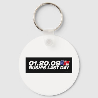 Bush's Last Day Keychain