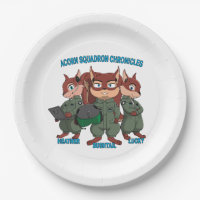 Bushtail Party Plates