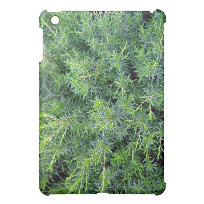 Bushy green background iPad mini case