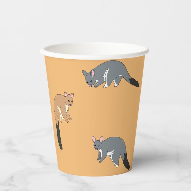 Bushy Tail Possums Paper cup (Front)