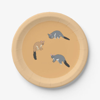 Bushy Tail Possums Paper Plates