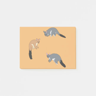 Bushy Tail Possums Post-it Notes