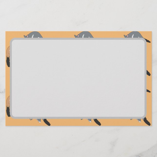 Bushy Tail Possums Stationery (Front)