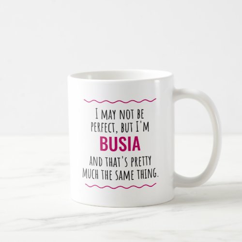 Busia Gift Polish Poland Babcia Grandma Coffee Mug