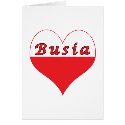 Busia Polish Heart (Front)
