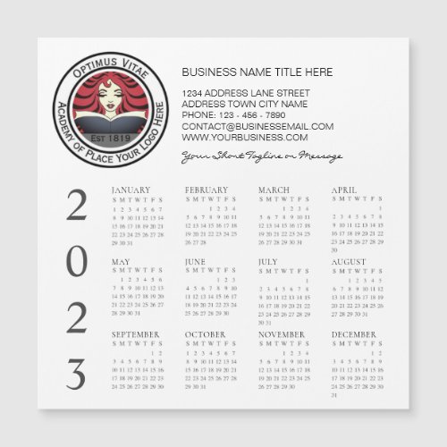 Business 2023 Calendar Logo