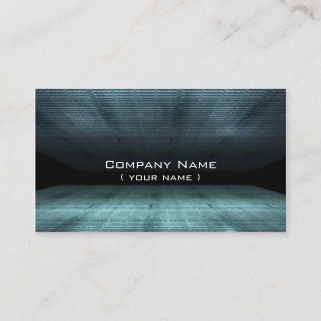 business abstract city business card (Front)
