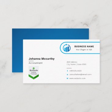 Business Accountant Logo | Minimalist Modern Busin Business Card