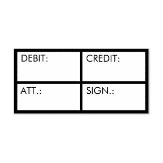 Business Accounting Debit Credit Custom