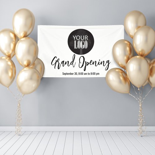 Business Add Your Logo Grand Opening Banner