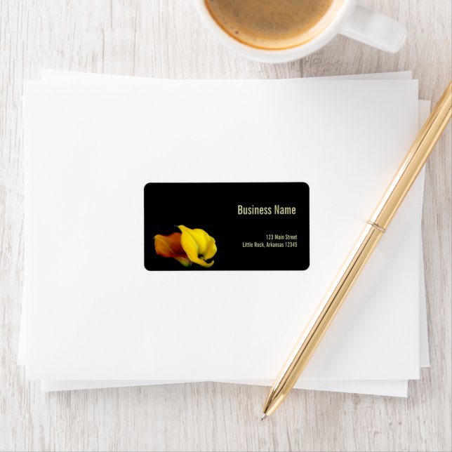 Business Address Label (Insitu)