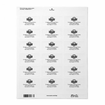 Business Address Labels | Zazzle