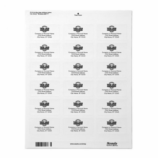 Business Address Labels | Zazzle