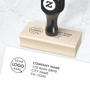Business Address | Logo Professional Corporate Rubber Stamp