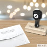 Business Address Simple Professional Corporate Rubber Stamp