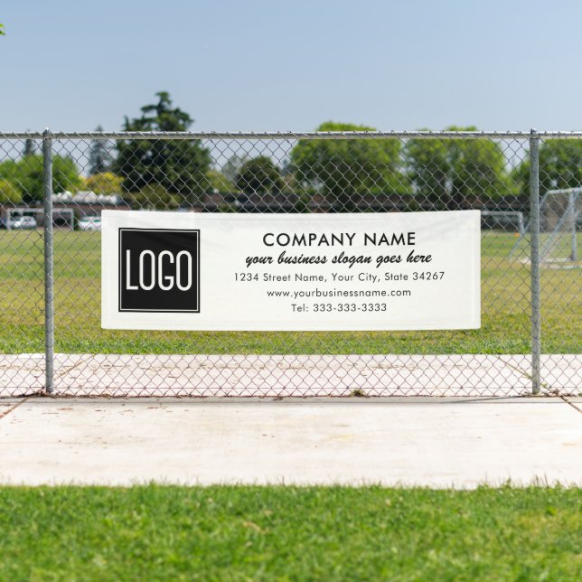Business Advertising Banner – Logo & Company Brand (Insitu)
