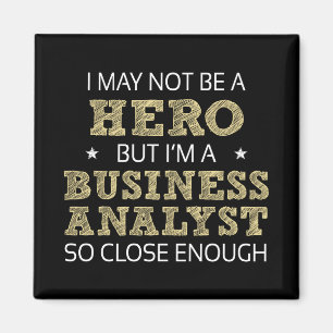 Business Analyst Novelty Magnet