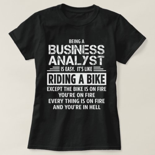 Business Analyst T_Shirt