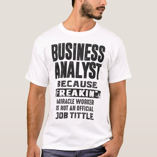 Business Analyst T-Shirt (Front)