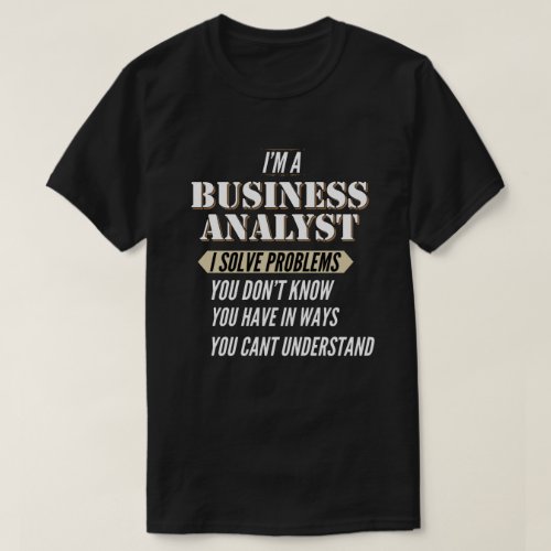 Business Analyst T_Shirt