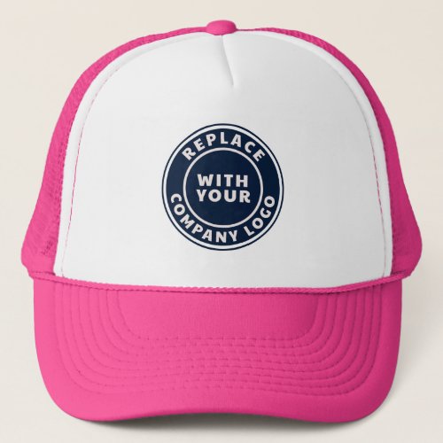 Business and Brand Logo Company Annual Event Trucker Hat
