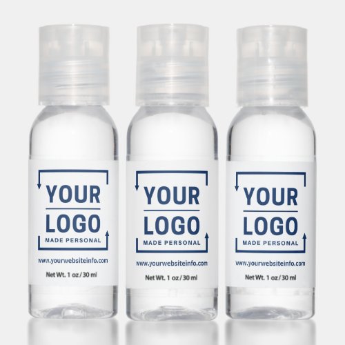 Business and Corporate Office Company Logo Branded Hand Sanitizer