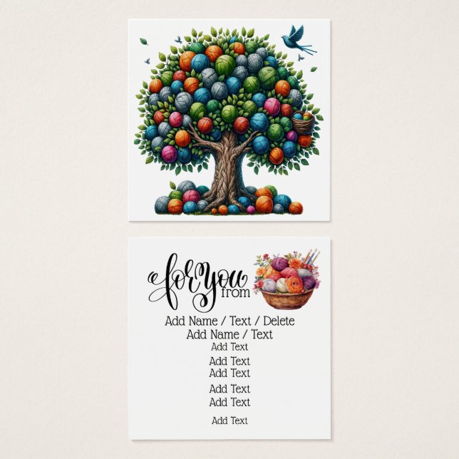 Business and Enclosure Card / Tag (Front & Back)