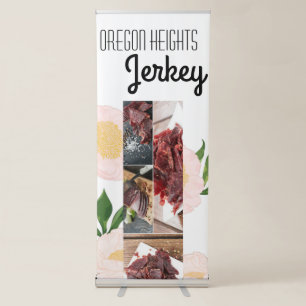 Business Announcement Banner Baby Pink Cosmos on W