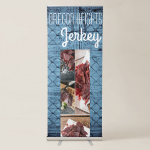 Business Announcement Banner Rustic Tin Panel Ceil