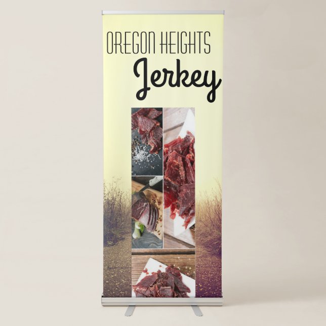 Business Announcement Banner Sunrise Pathway Walkw (Front)