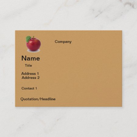 Business Apple  Design Business Card