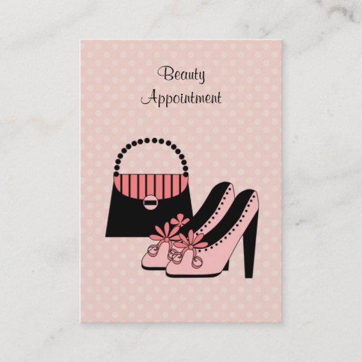 Customizable Business Appointment Cards-See back - Business Card