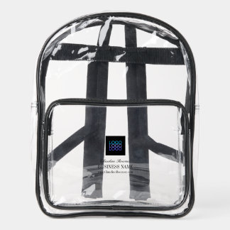 Business Artist Clear Backpack Crossbody Tote Bag