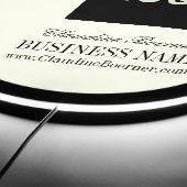 Business Artist Crafter Upload Logo LED Sign (Edge)