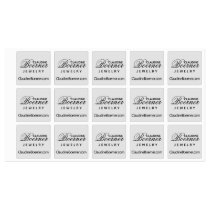Business Artist Crafter Waterproof Square Labels Business Artist Crafter Waterproof Square Labels