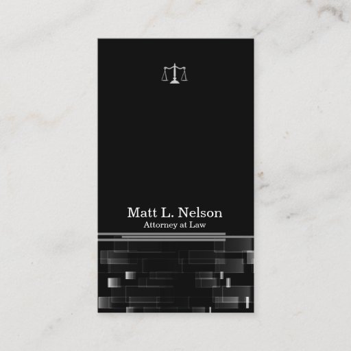Customizable business_attorney business card