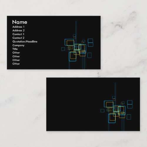 business business card