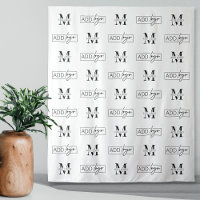 Business Backdrop Step & Repeat Two Logo Banner