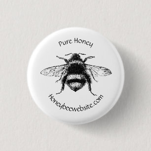 Business Badges - Honeybee Design Button