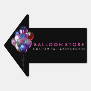 Business Balloons for Event Planning and Party Sign