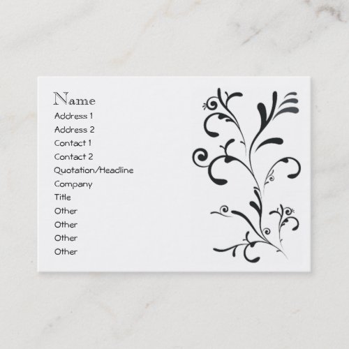 business &amp; beauty business card template