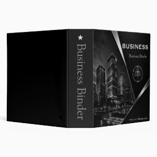 Business Binder Building Design Customizable Prof