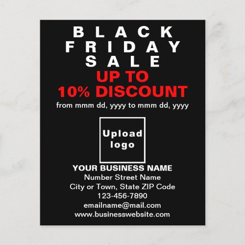 Business Black Friday Sale on Black Flyer