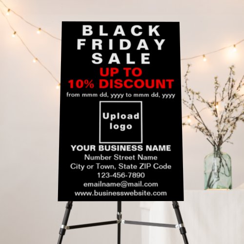 Business Black Friday Sale on Black Foam Board