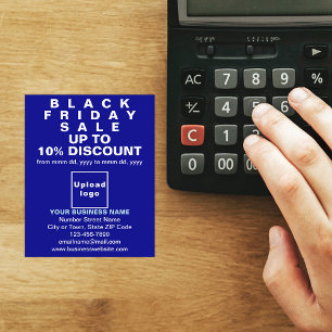 Business Black Friday Sale on Blue Flyer