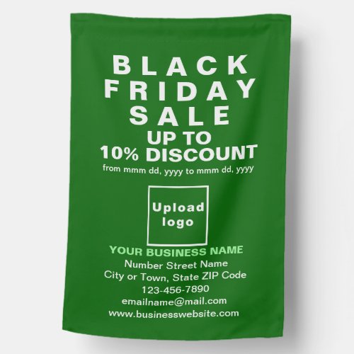 Business Black Friday Sale on Green Flag