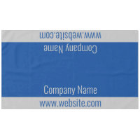 Business Blue and Gray Text Template