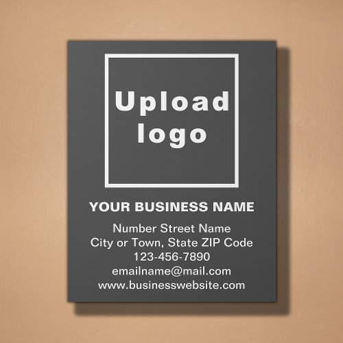 Business Brand on Black Gallery Wrap