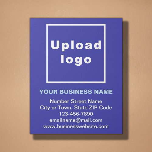 Business Brand on Blue Gallery Wrap